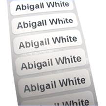 Printed Iron On Name Labels